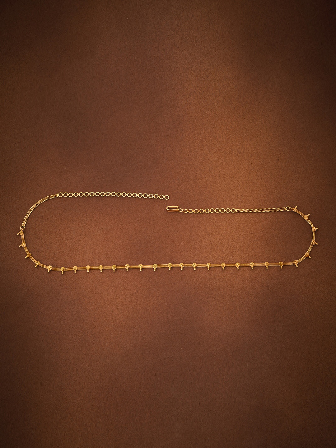 

Kushal's Fashion Jewellery Gold-Toned Waist Chain Saree Accessories