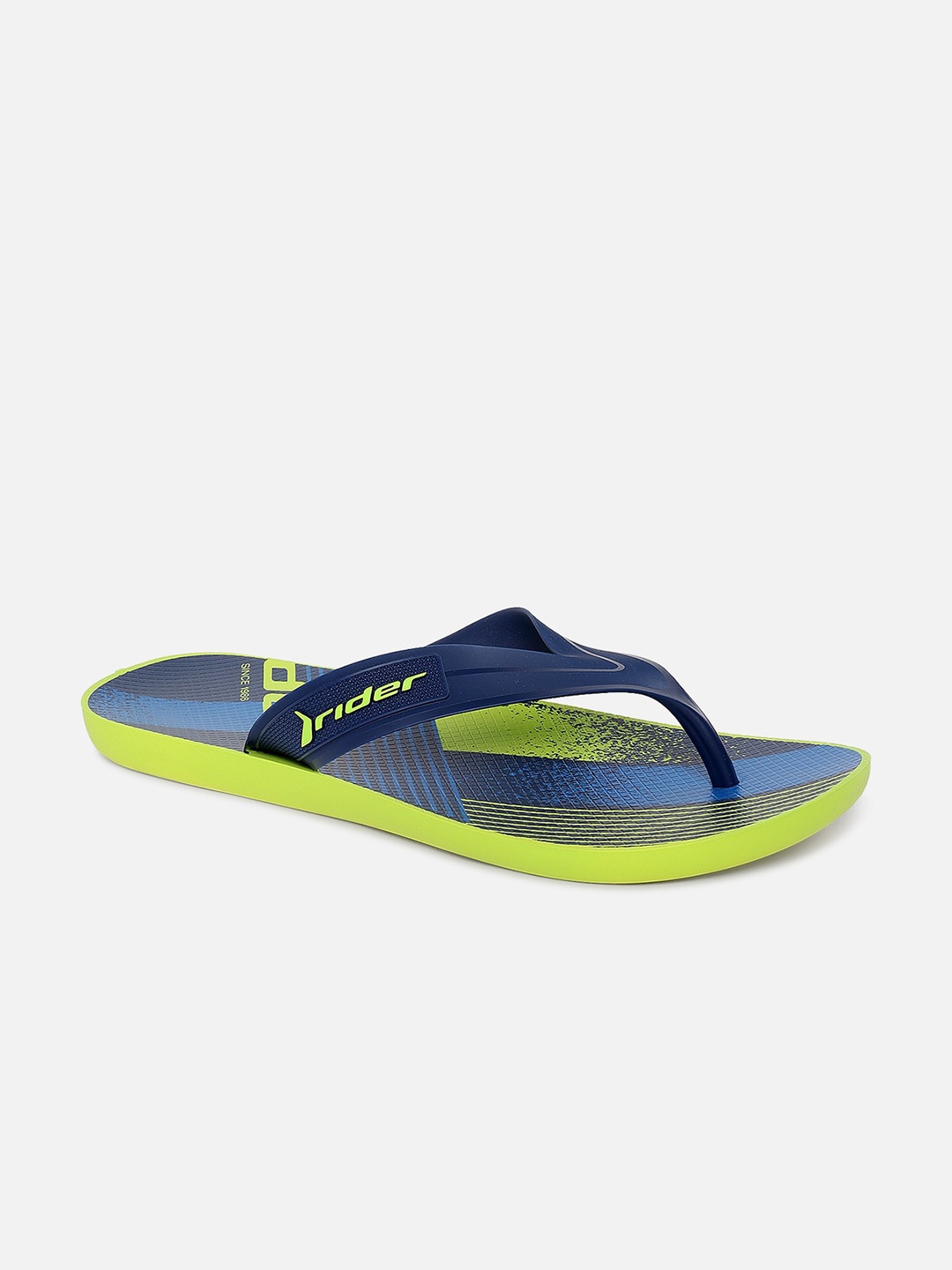 

Rider Men Green & Blue Printed Thong Flip-Flops