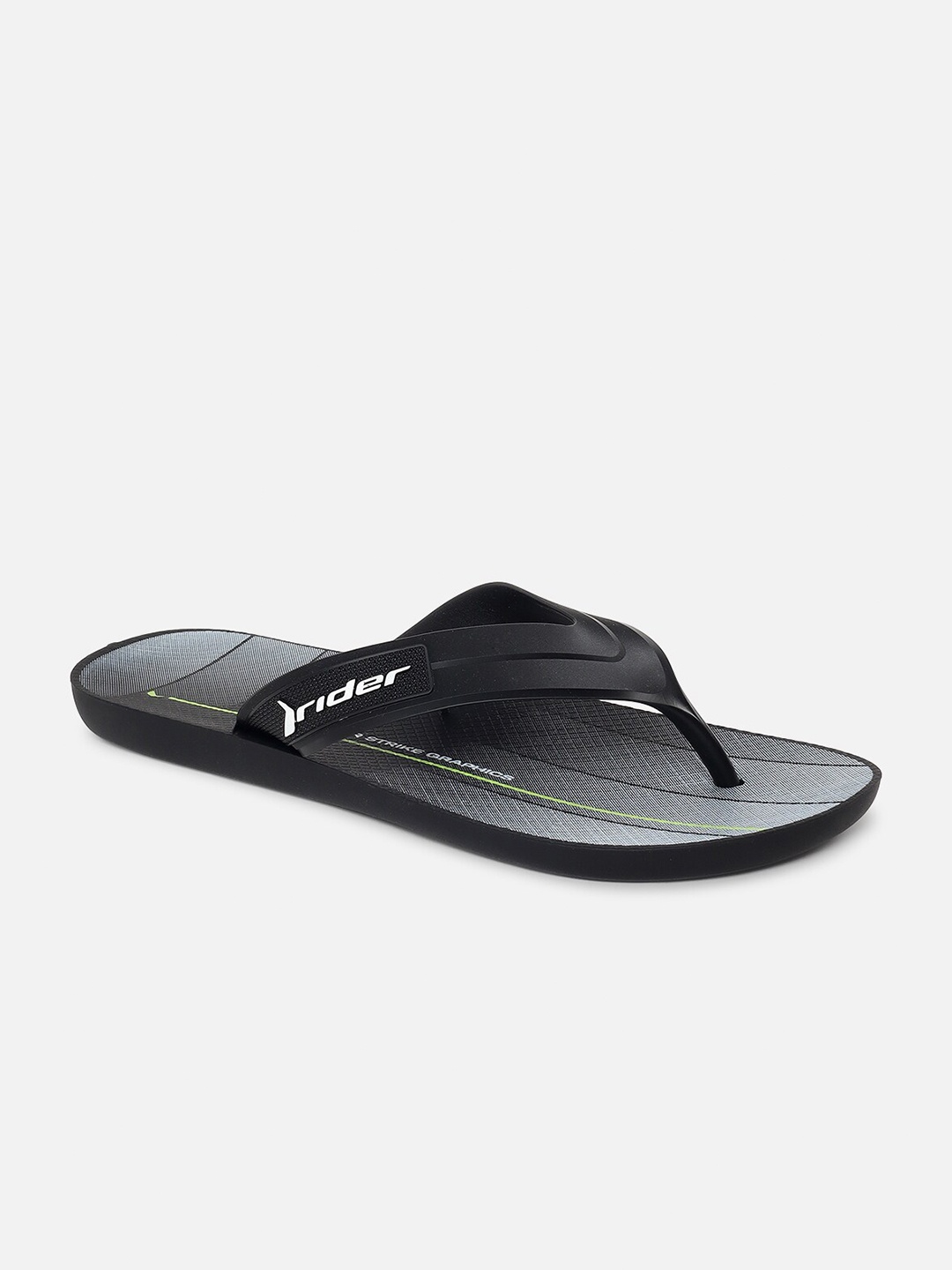 

Rider Men Grey & White Printed Thong Flip-Flops
