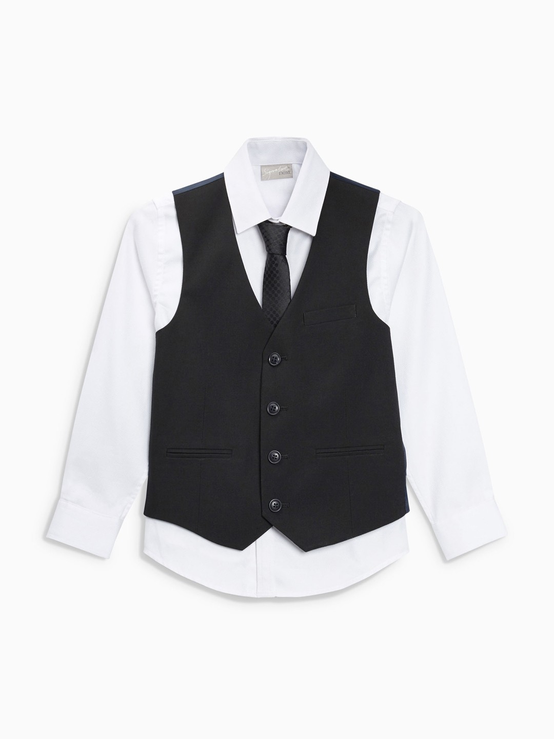 

next Boys Black & White Clothing Set