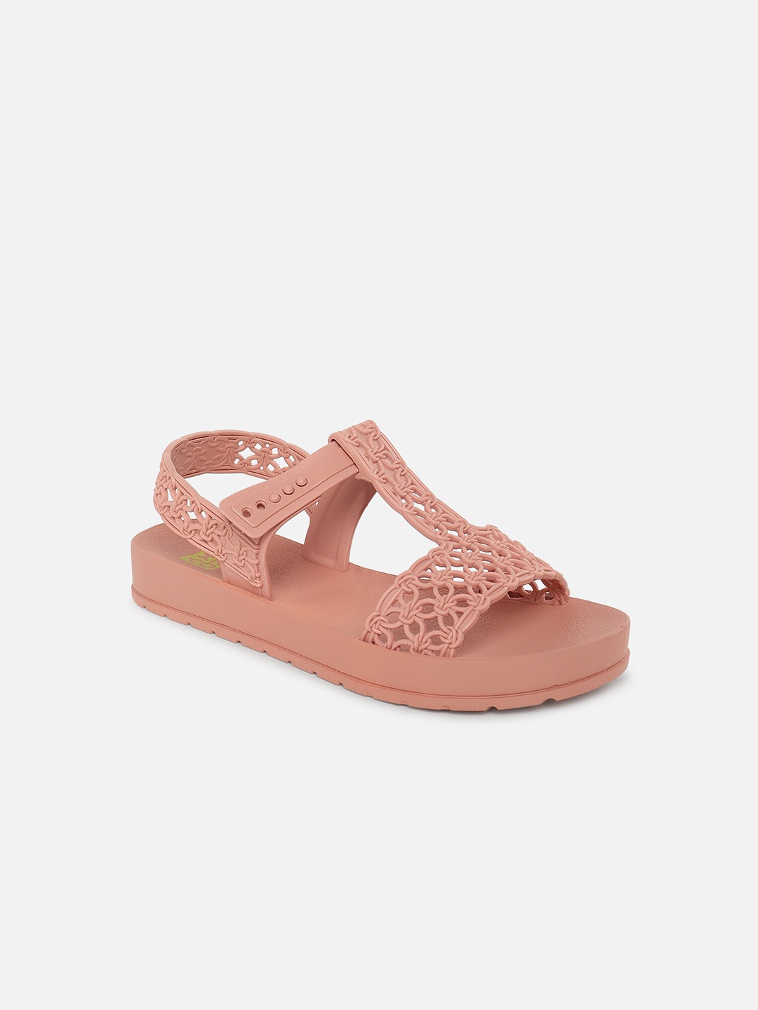 

Zaxy Women Open Toe Flats, Nude
