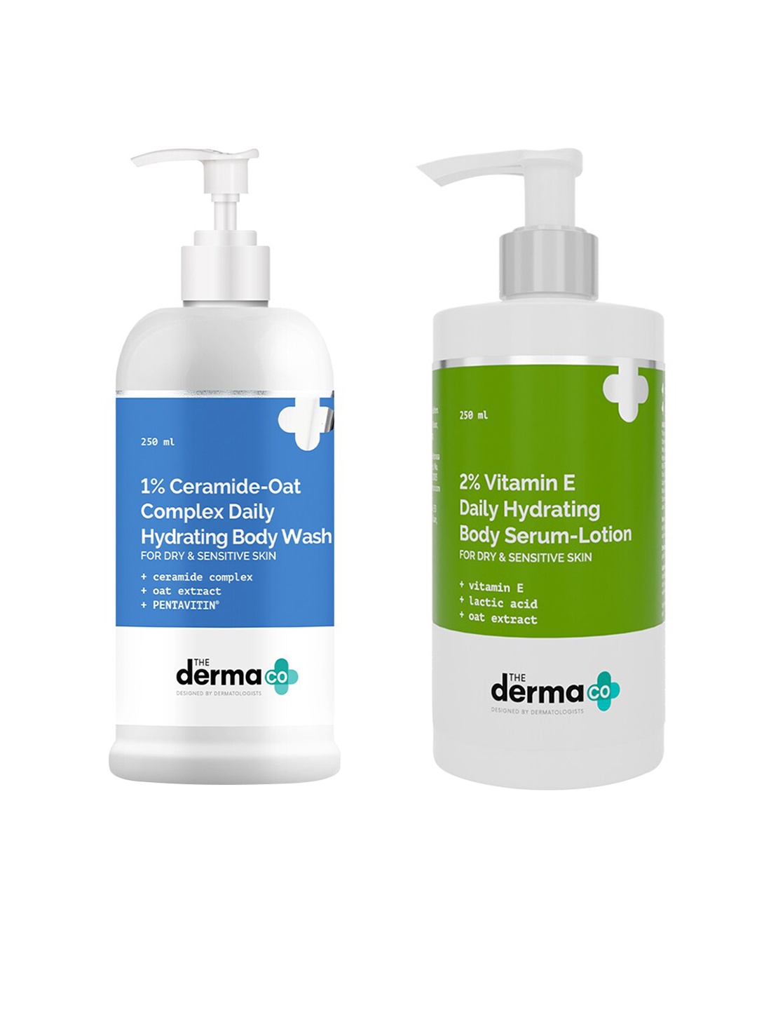 

The Derma co. Daily Dry Skin Combo for Body - 500ml, White