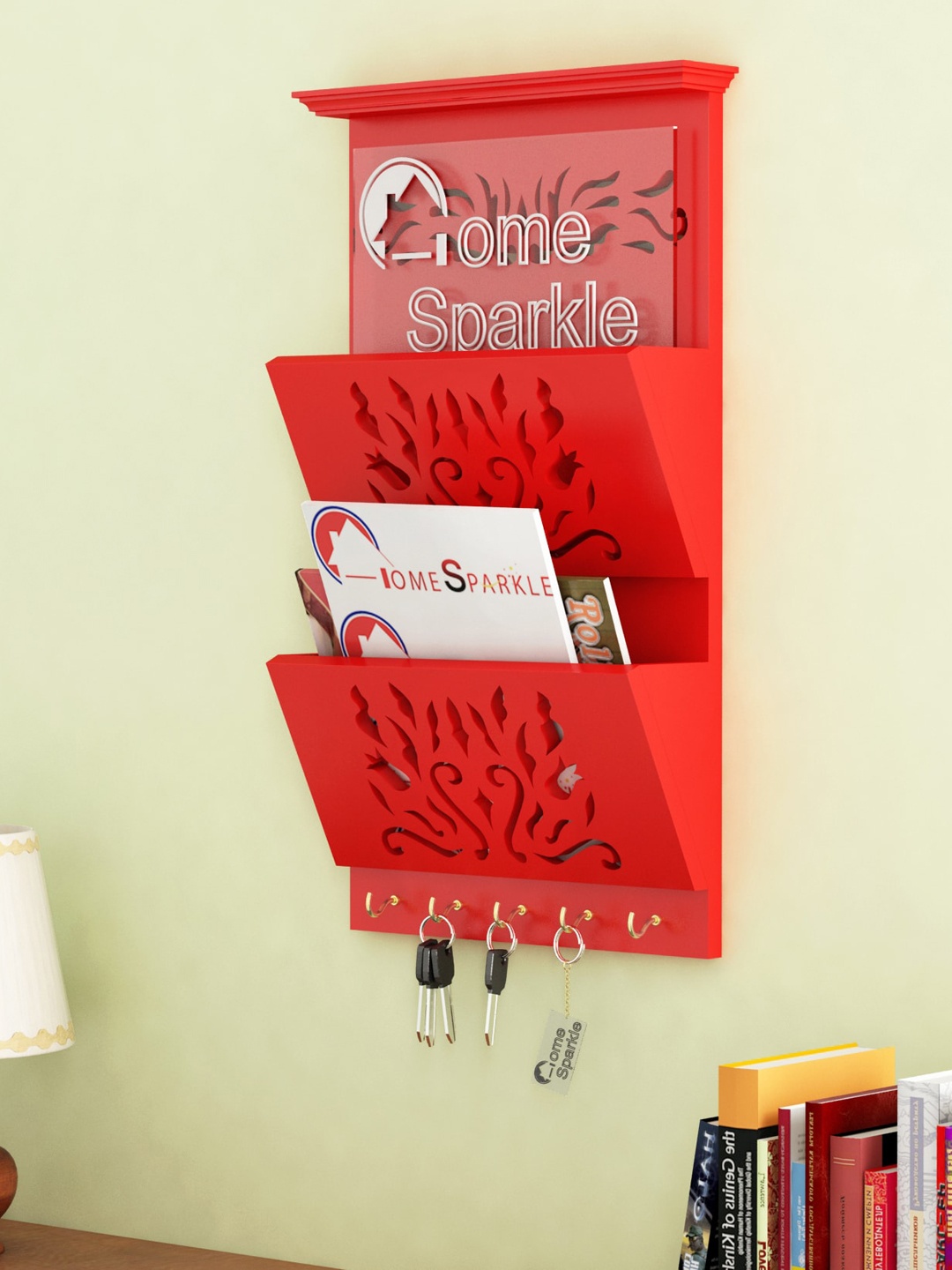 

Home Sparkle Unisex Red Wall Decor