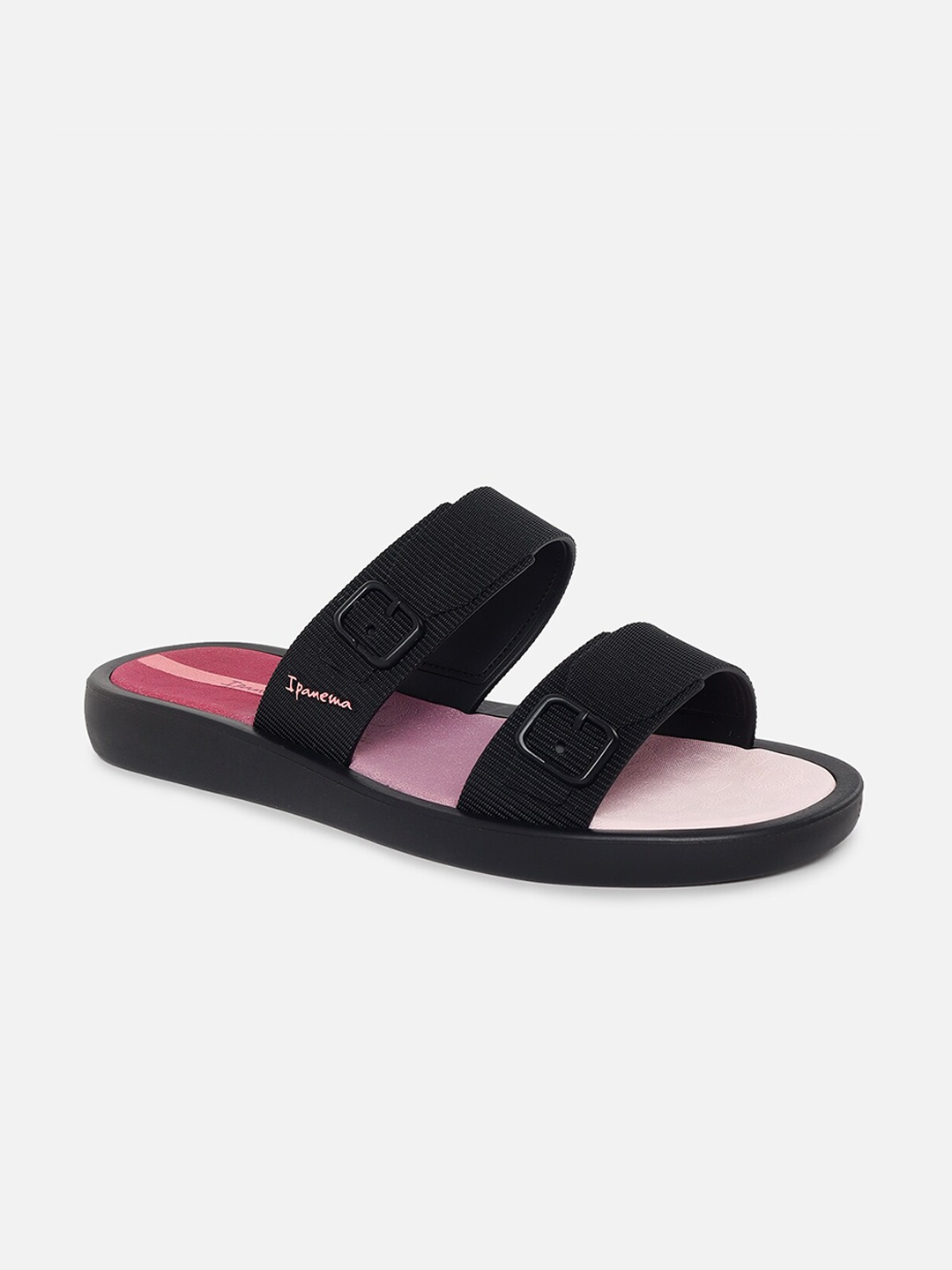 

iPanema Women Black & Pink Printed Thong Flip-Flops