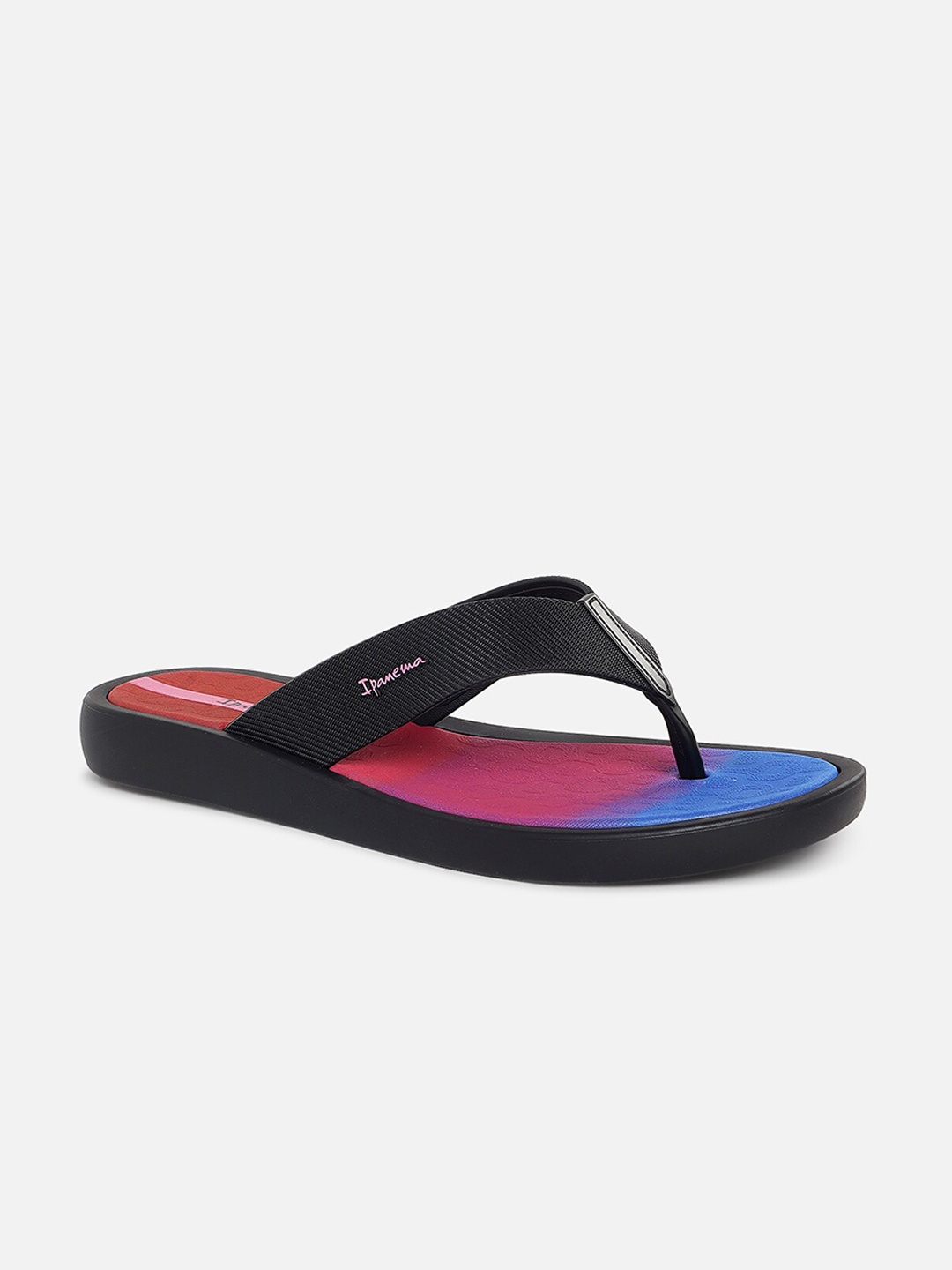 

iPanema Women Black & Blue Printed Thong Flip-Flops