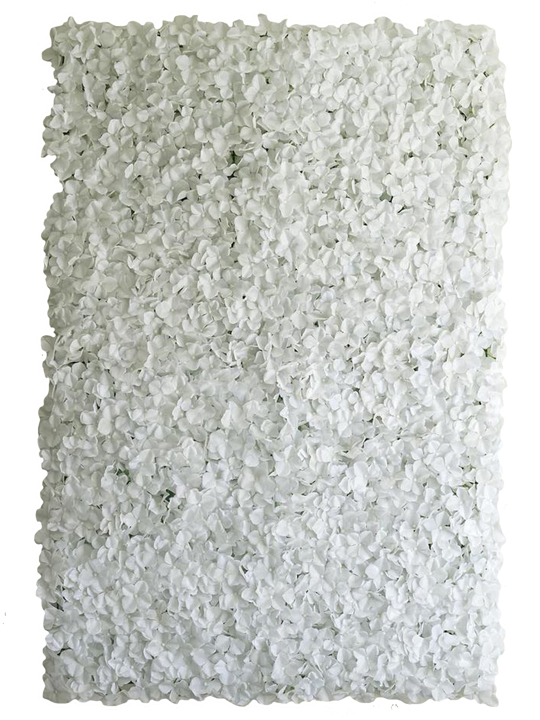 

TIED RIBBONS White Artificial Hydrangea Flower Panel