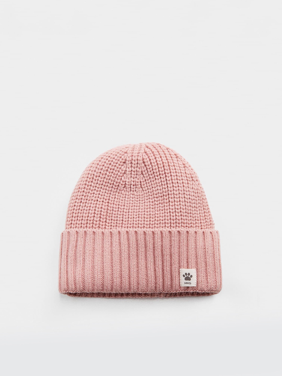 

Mango Kids Girls Braided Detail Beanie, Pink