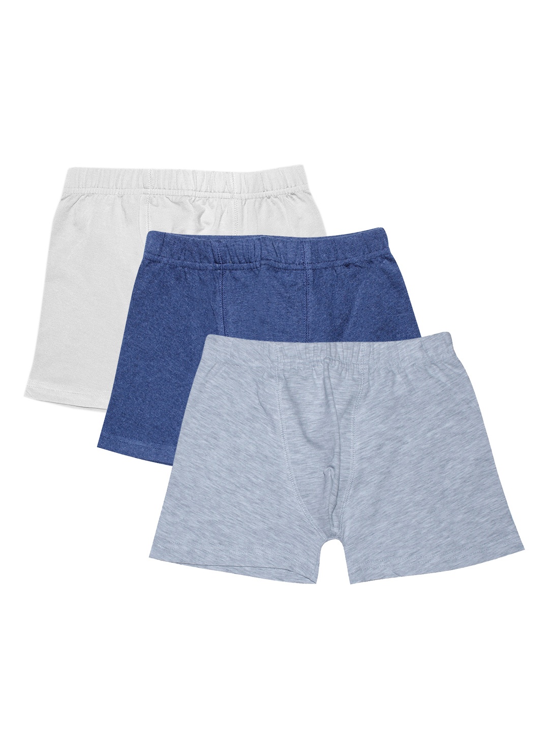 

KiddoPanti Boys Pack Of 3 Solid Boxers, White