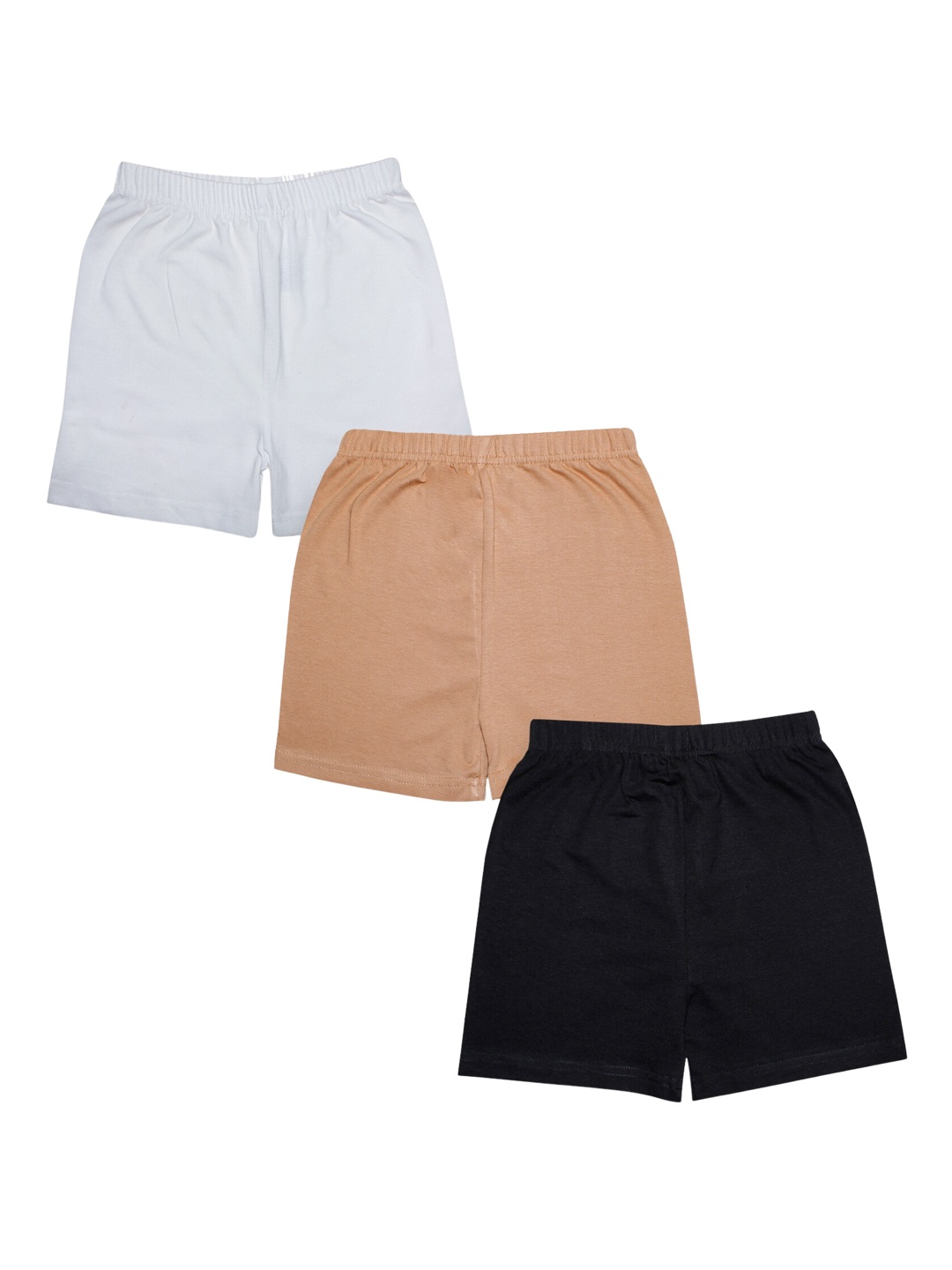 

KiddoPanti Girls White Pack of 3 Cycling Shorts