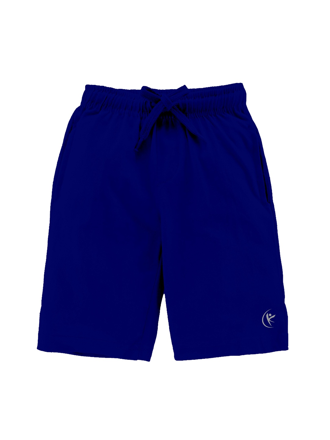 KiddoPanti Boys Blue Cotton Shorts