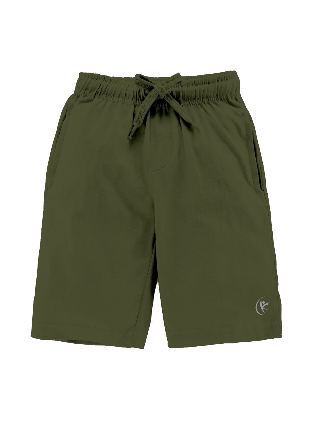 

KiddoPanti Boys Green Cotton Shorts