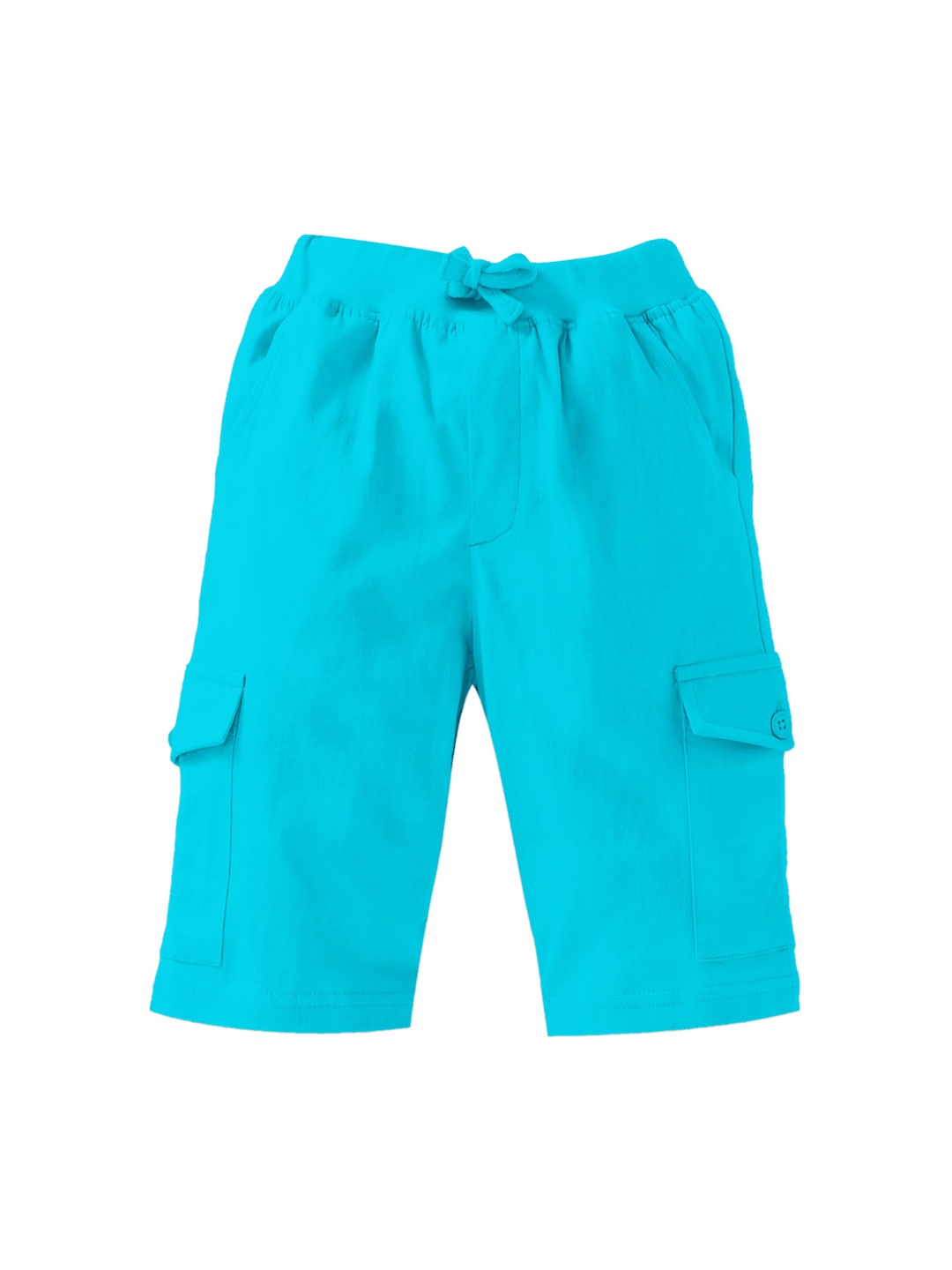 

KiddoPanti Boys Blue Cotton Shorts