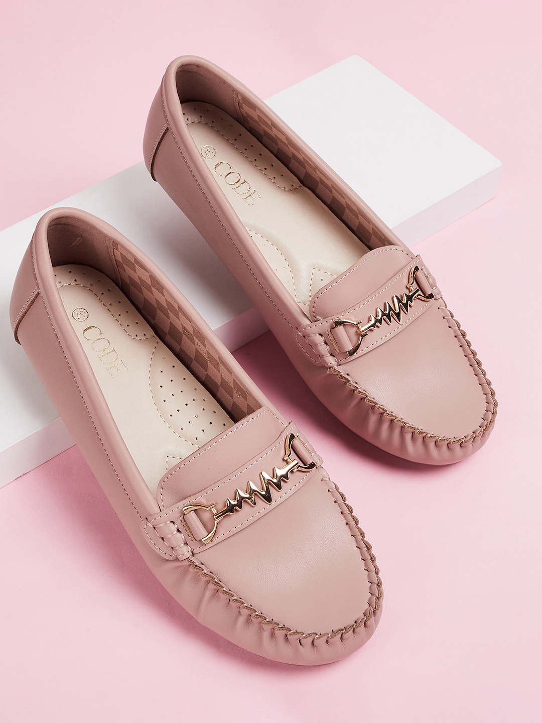 

CODE by Lifestyle Women Pink Driving Shoes
