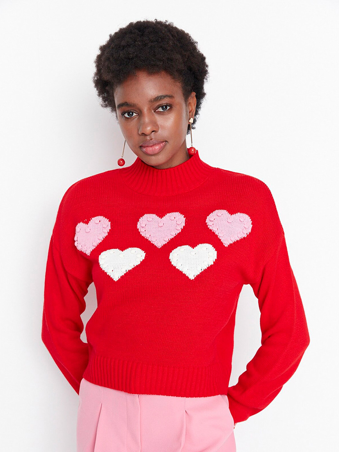 

Trendyol Women Red Pullover