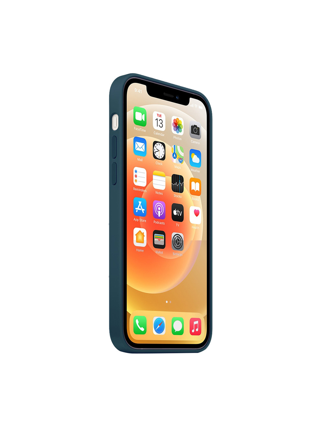 

TREEMODA Blue Solid Silicone Apple iPhone 11 Pro Back Case