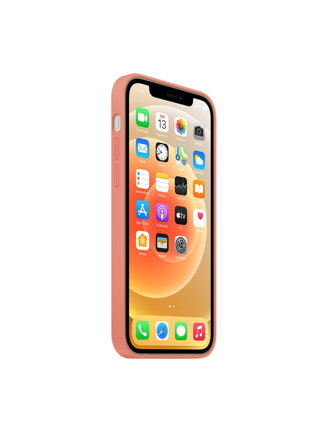 

TREEMODA Peach iPhone 11 Pro Max Silicone Phone Back Case