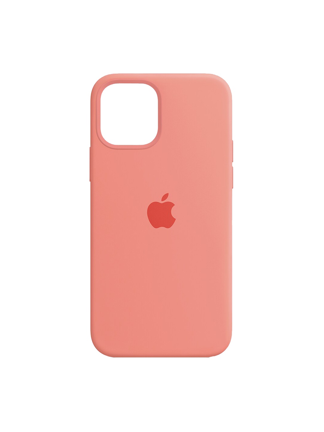 

TREEMODA Peach Solid Silicone Apple iPhone 13 Pro Max Back Case 6.7"