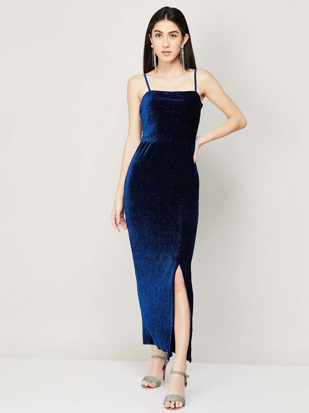 

CODE by Lifestyle Blue Maxi Maxi Dress