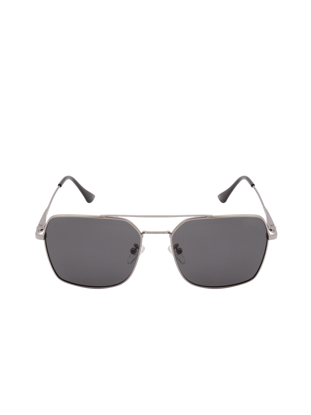 

Gold Berg Unisex Grey Lens & Gunmetal Square Sunglasses with UV Protected Lens GB-1042_C2