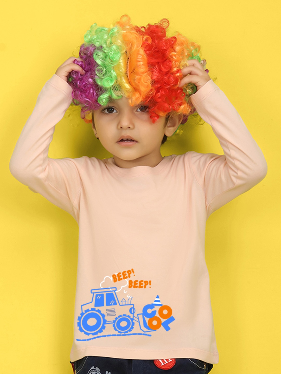 

NUSYL Kids Pink Pure Cotton T-shirt