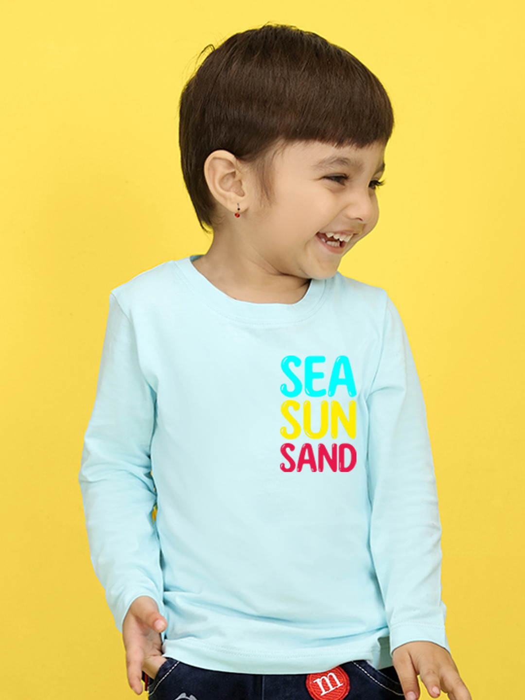 

NUSYL Kids Green Pure Cotton T-shirt