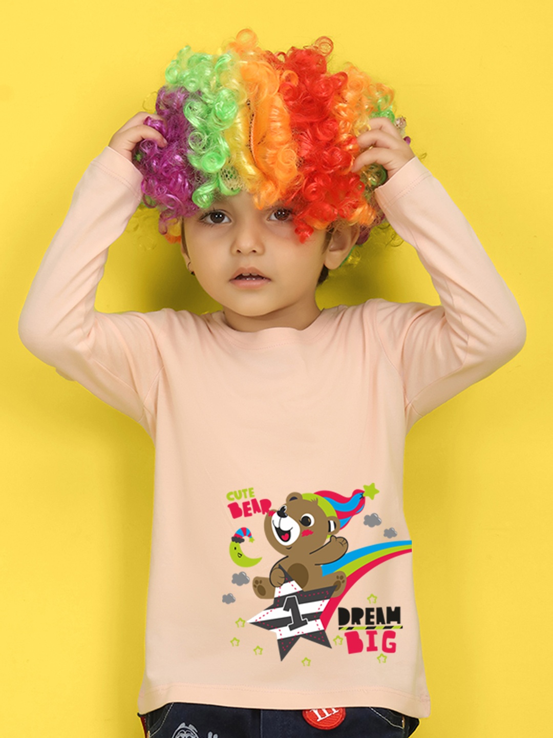 

NUSYL Kids Green Pure Cotton T-shirt