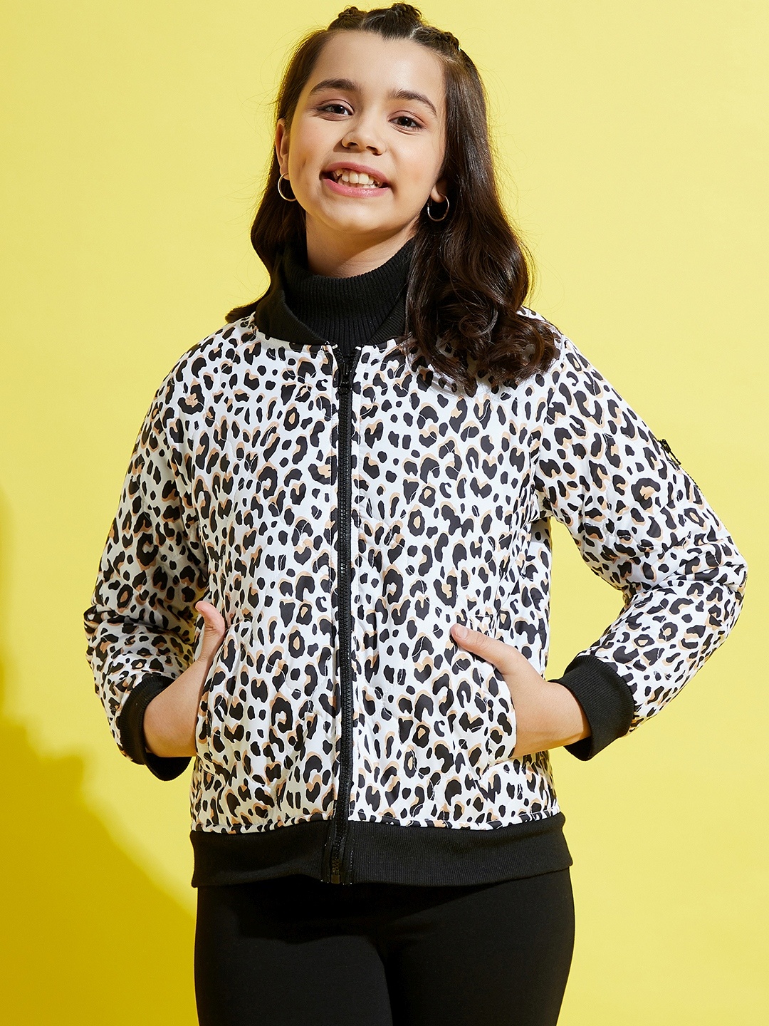 

Noh.Voh - SASSAFRAS Kids Girls White Quilted Jacket