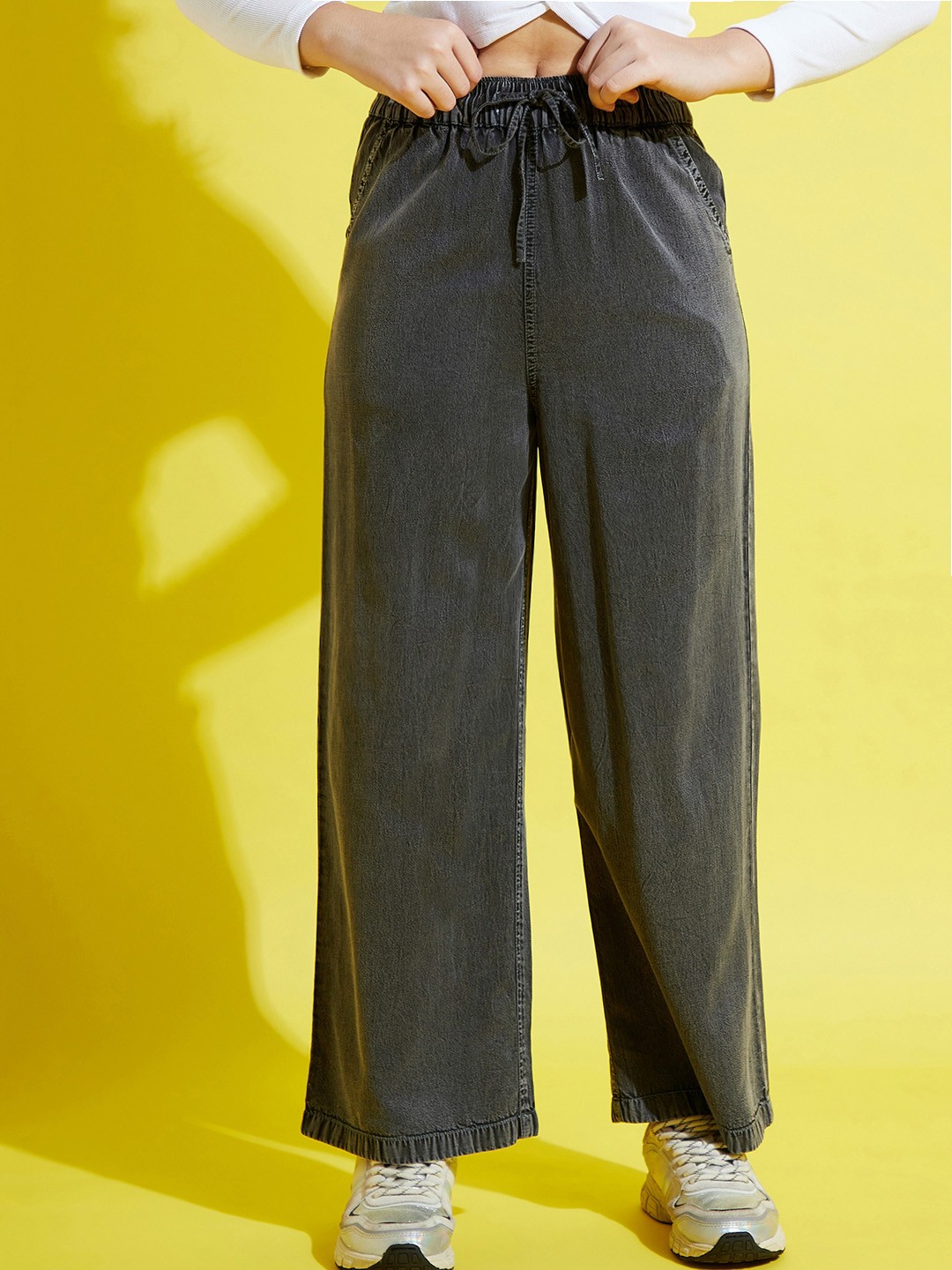 

Noh Voh - SASSAFRAS Kids Girls Black Comfort Trouser
