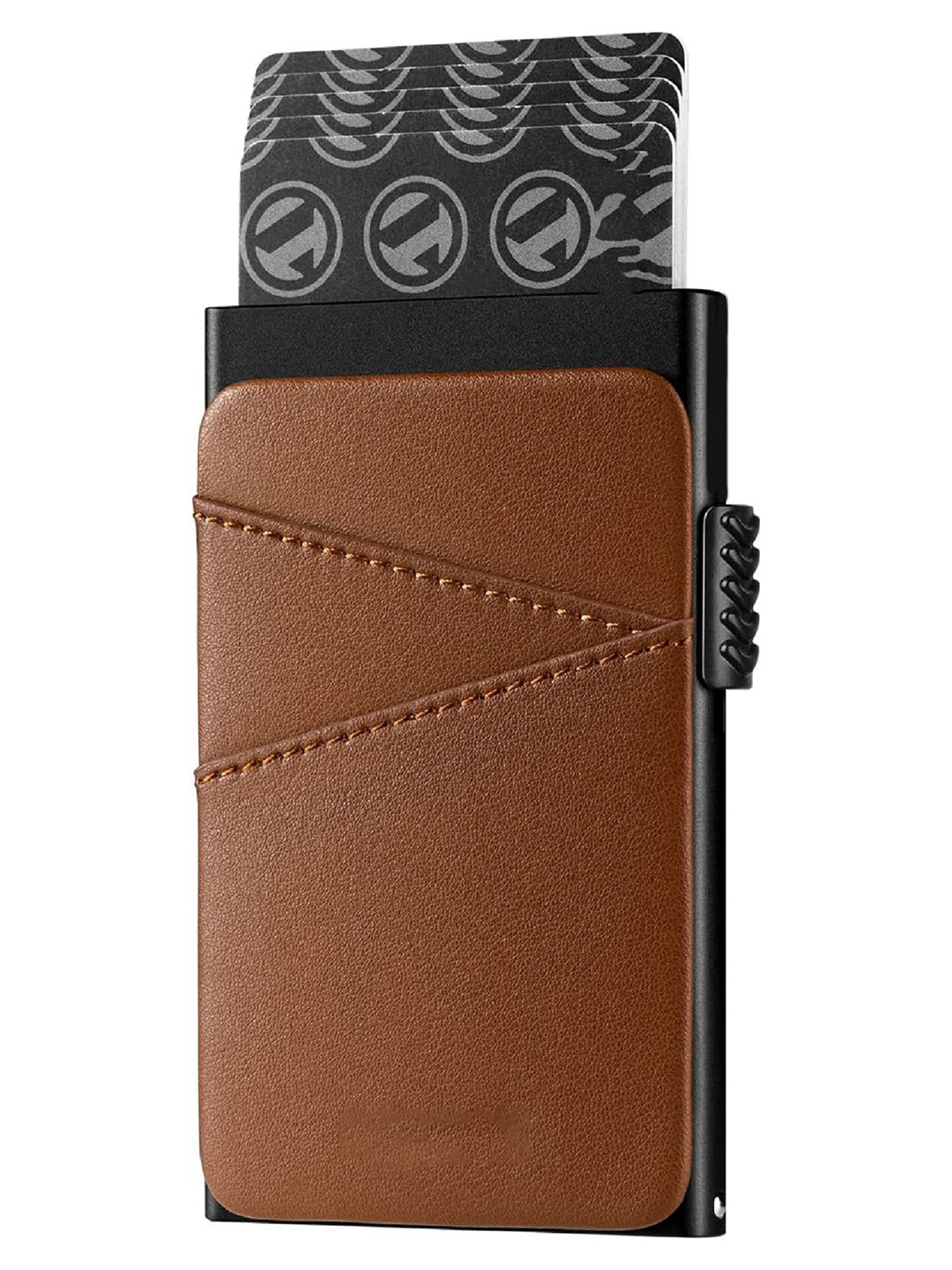 

VOGARD Unisex Tan Leather Card Holder