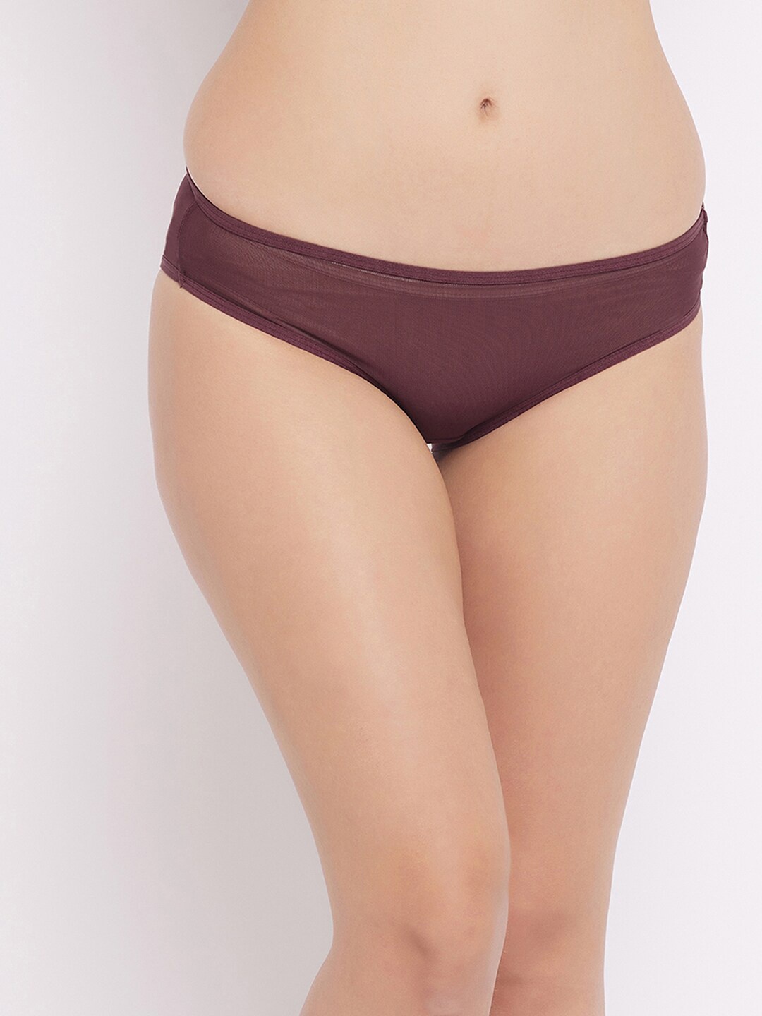 

Clovia Women Low-Rise Bikini Briefs PN5101A062XL, Brown
