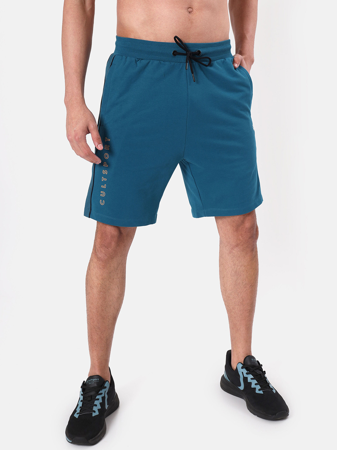 

Cultsport Cotton Running Sports Shorts, Teal