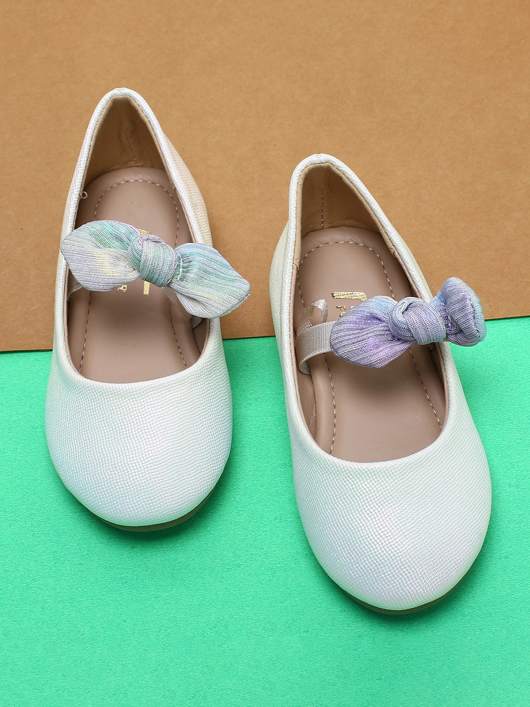 

Fame Forever by Lifestyle Girls Blue Textured Slip-On Sneakers
