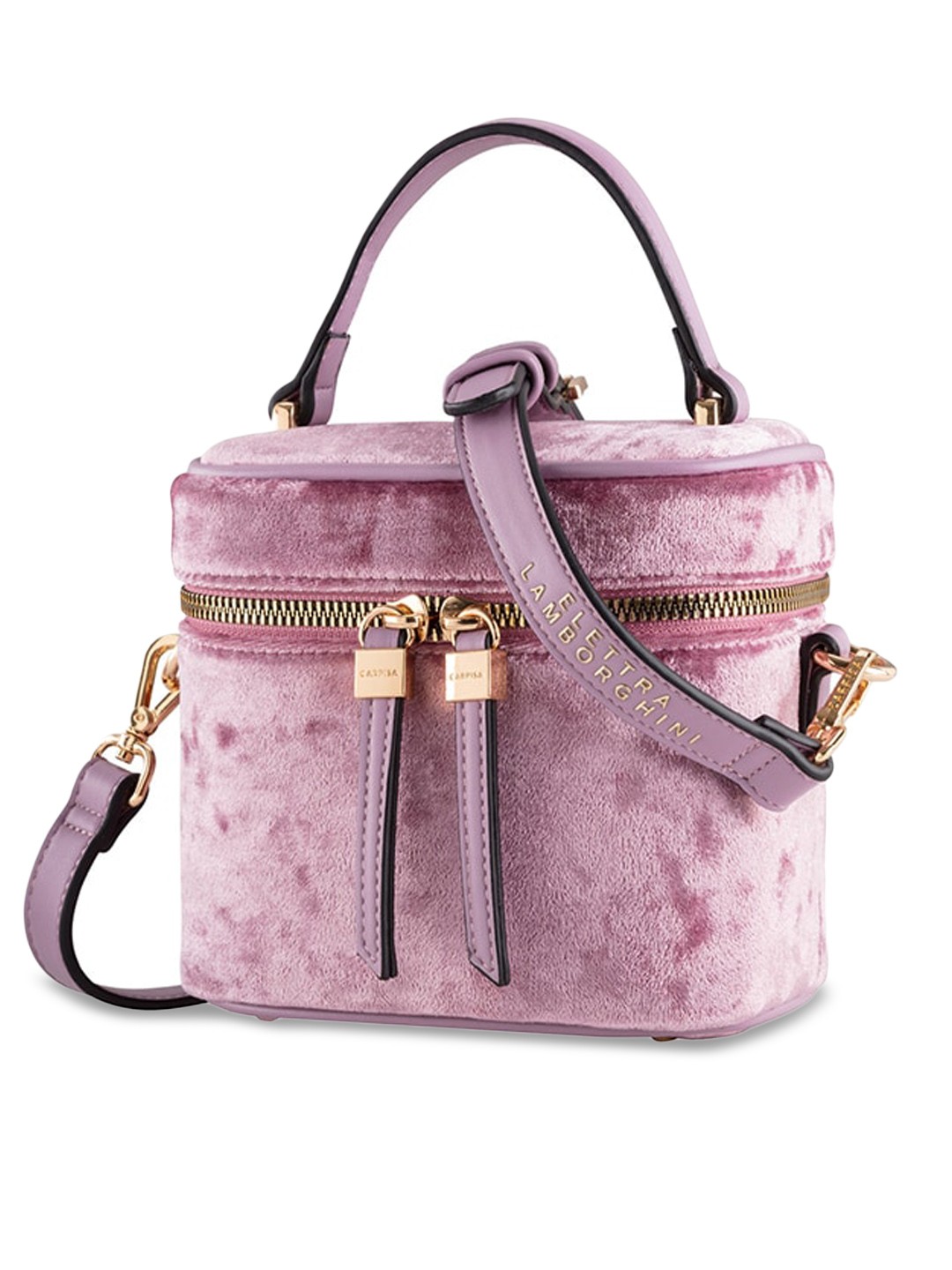 

CARPISA Pink Printed Makeup Organiser