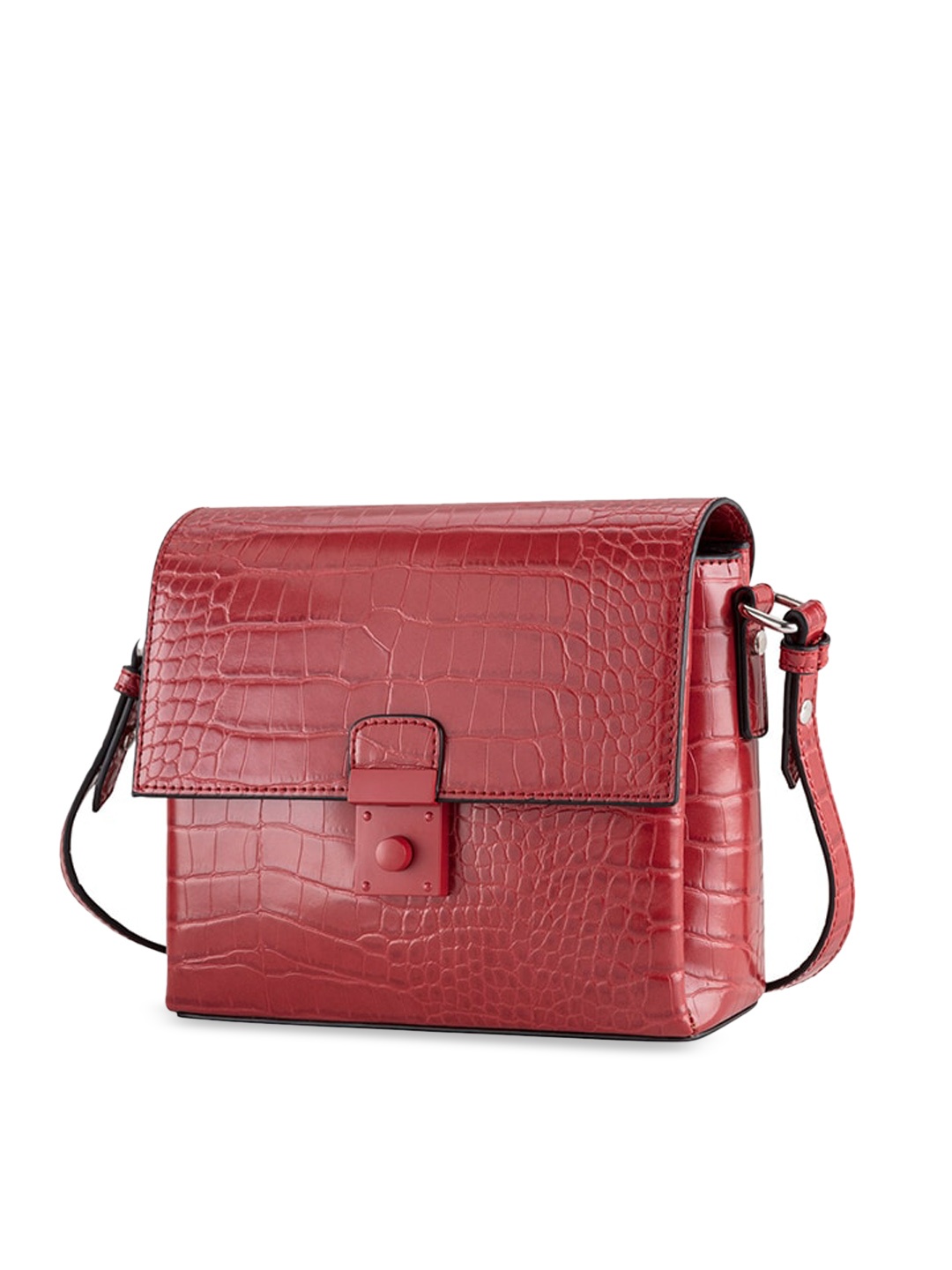 

CARPISA Women Red Textured Structured Sling Bag