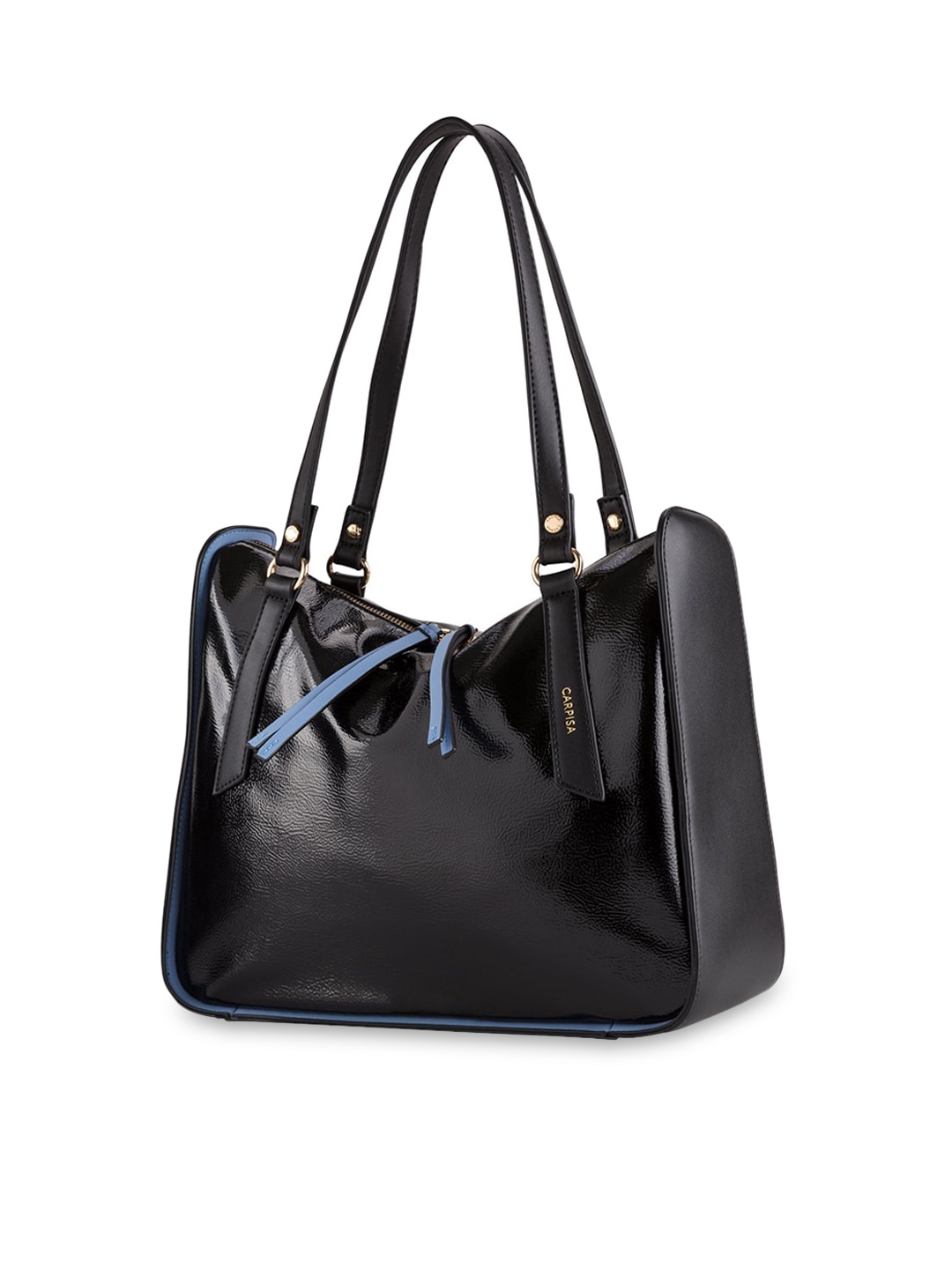 

CARPISA Women Black Structured Shoulder Bag