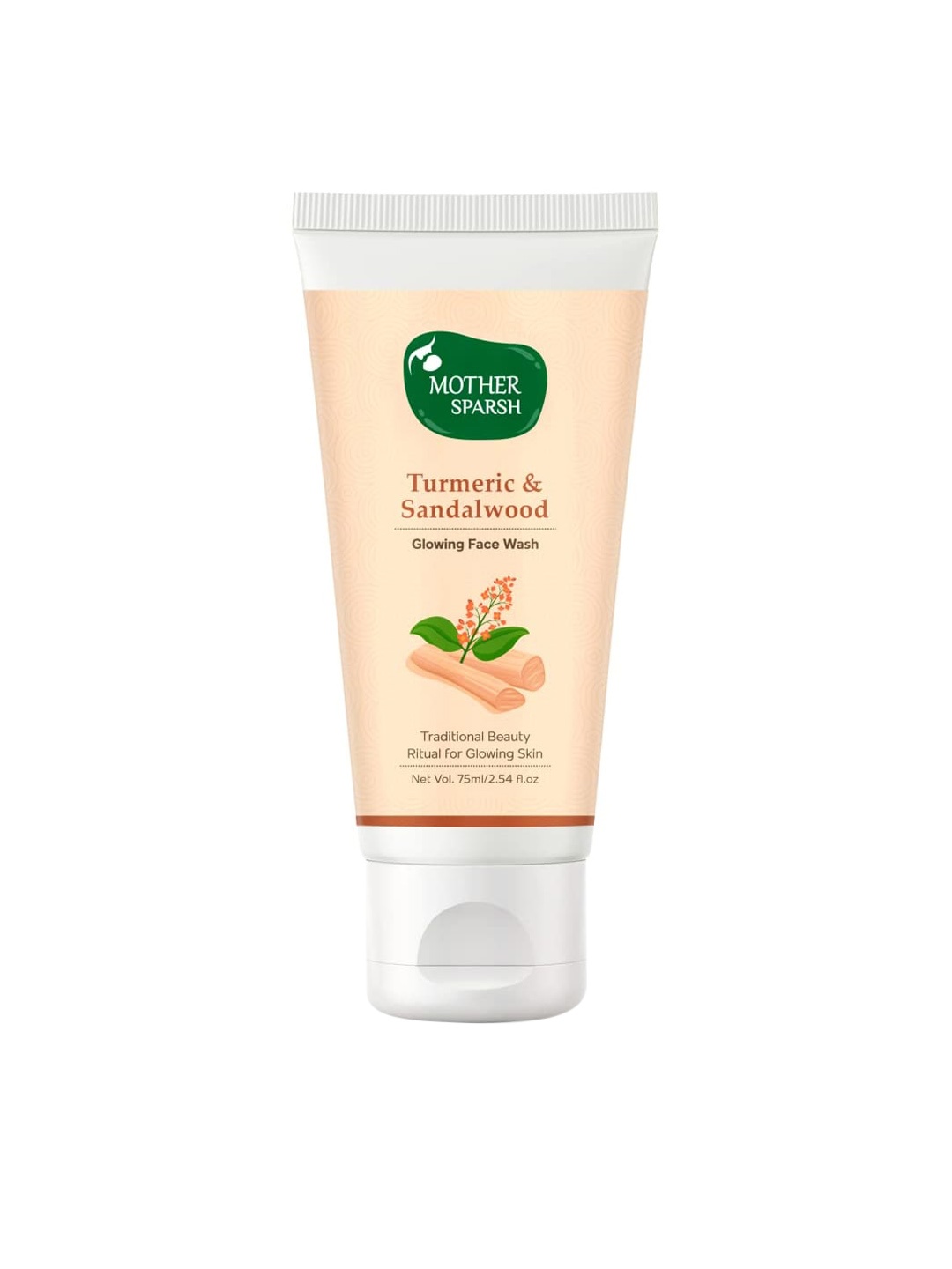 

Mother Sparsh Turmeric & Sandalwood Ubtan Glowing Face Wash - 75ml, White
