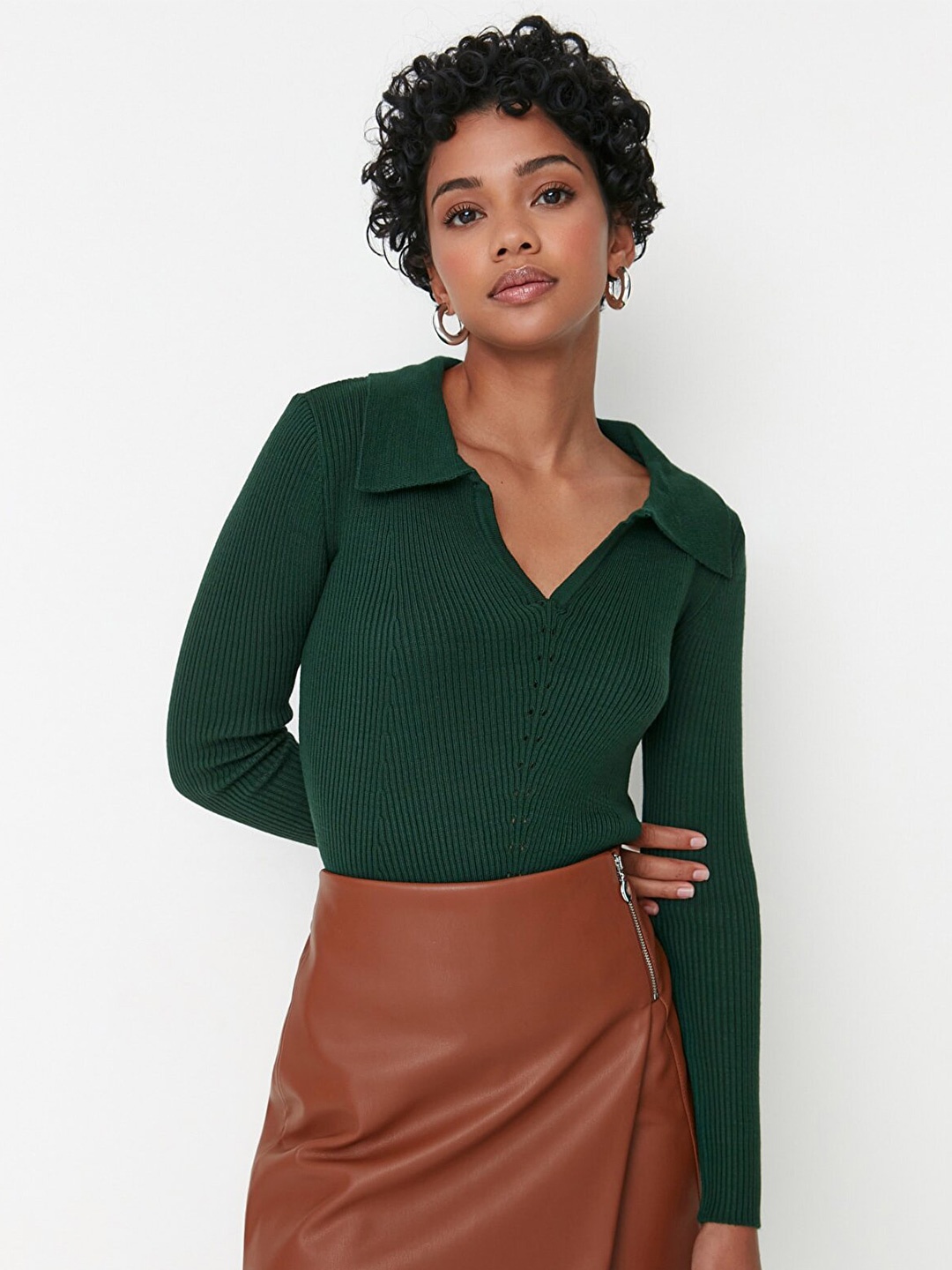 

Trendyol Women Green Pullover