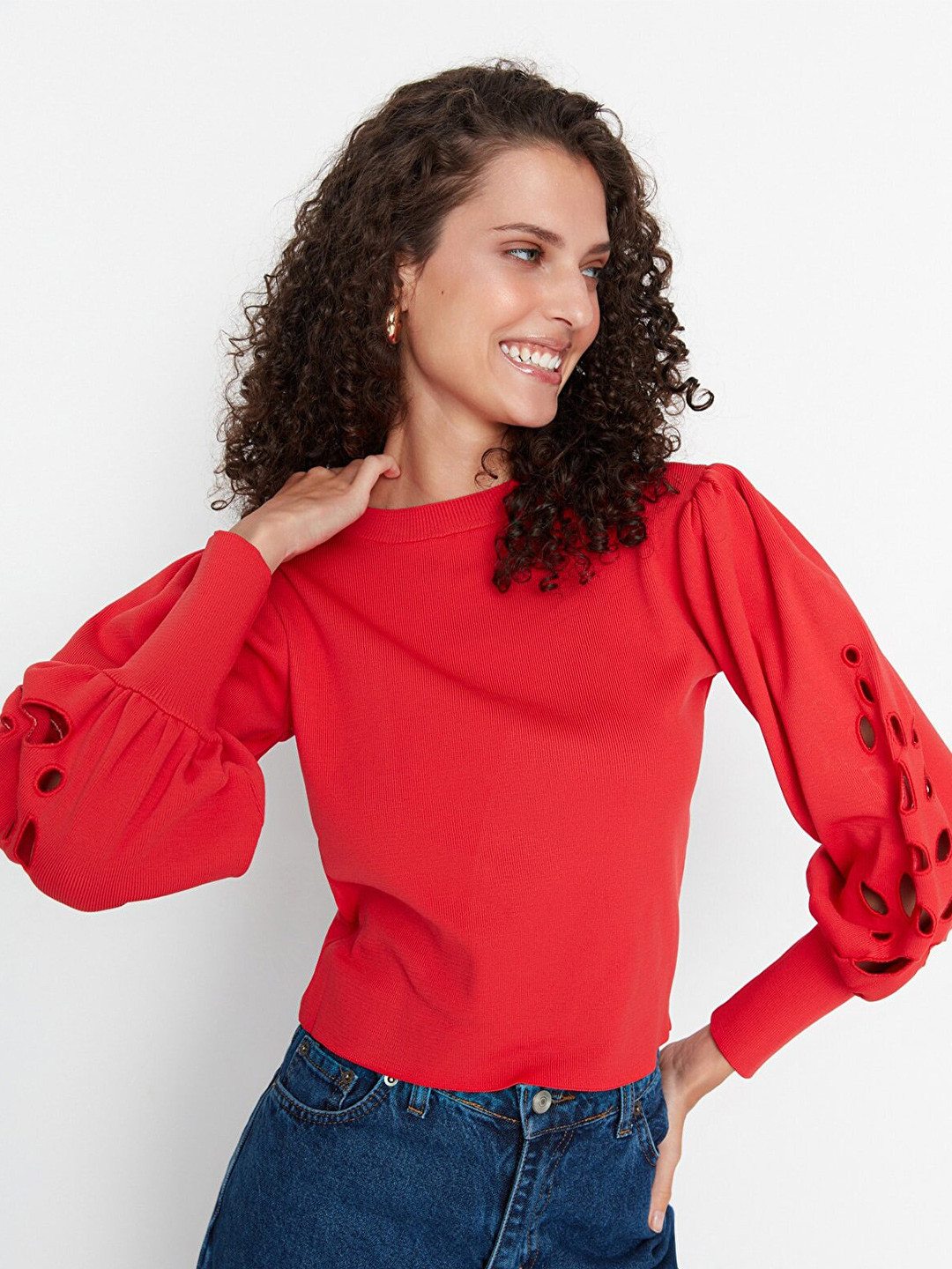 

Trendyol Women Red Pullover