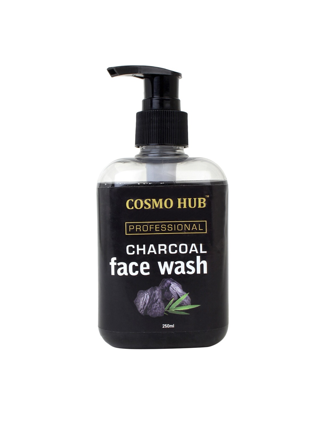 

COSMO HUB Professional Charcoal Face Wash - 250 ml, Black