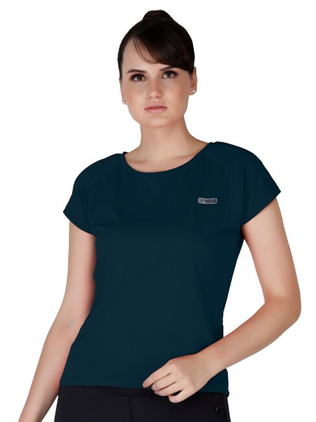 

La Aimee Women Blue Solid Top