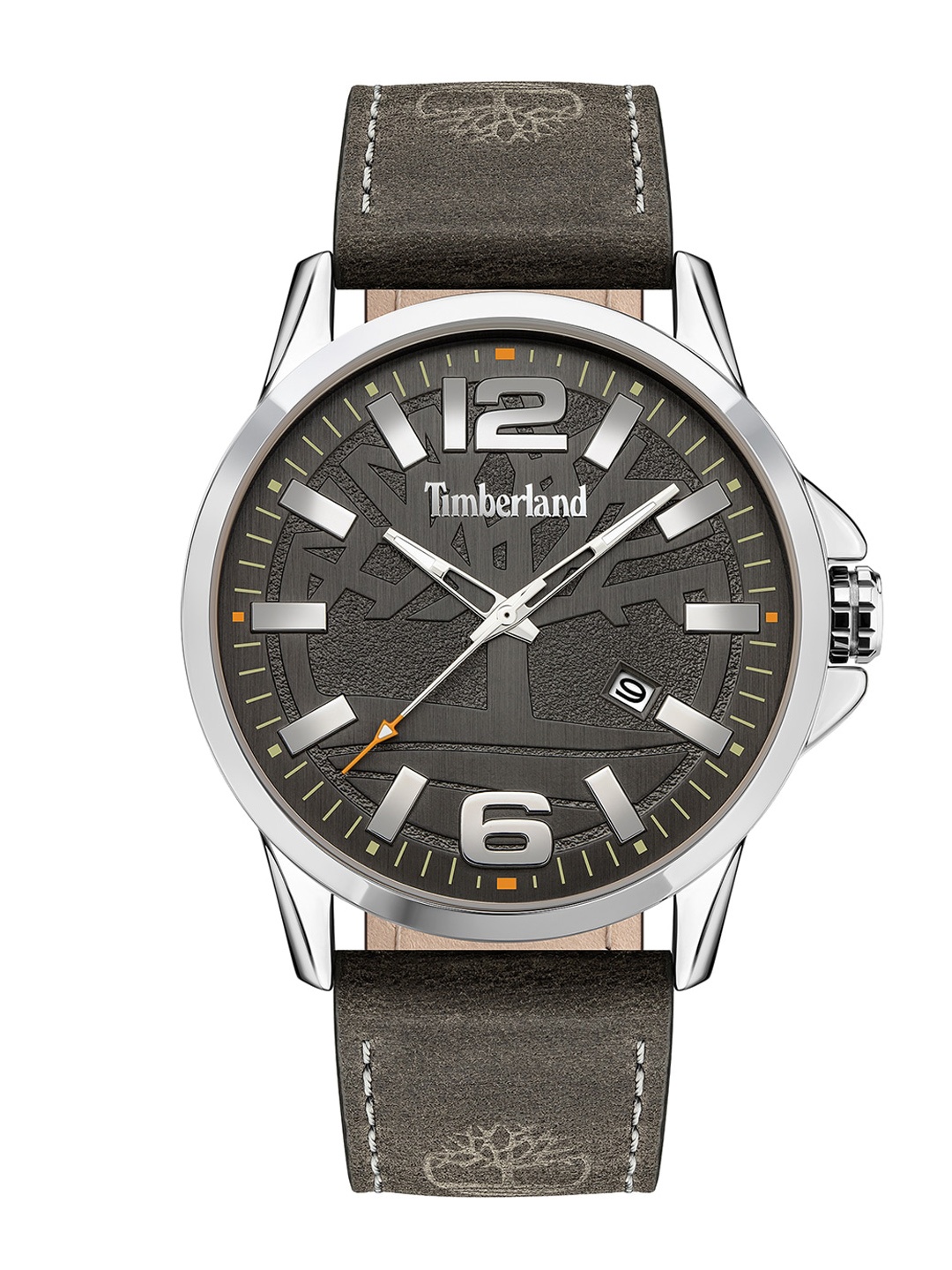 

Timberland Men Grey Dial & Leather Strap Analogue Watch TDWJB2004201