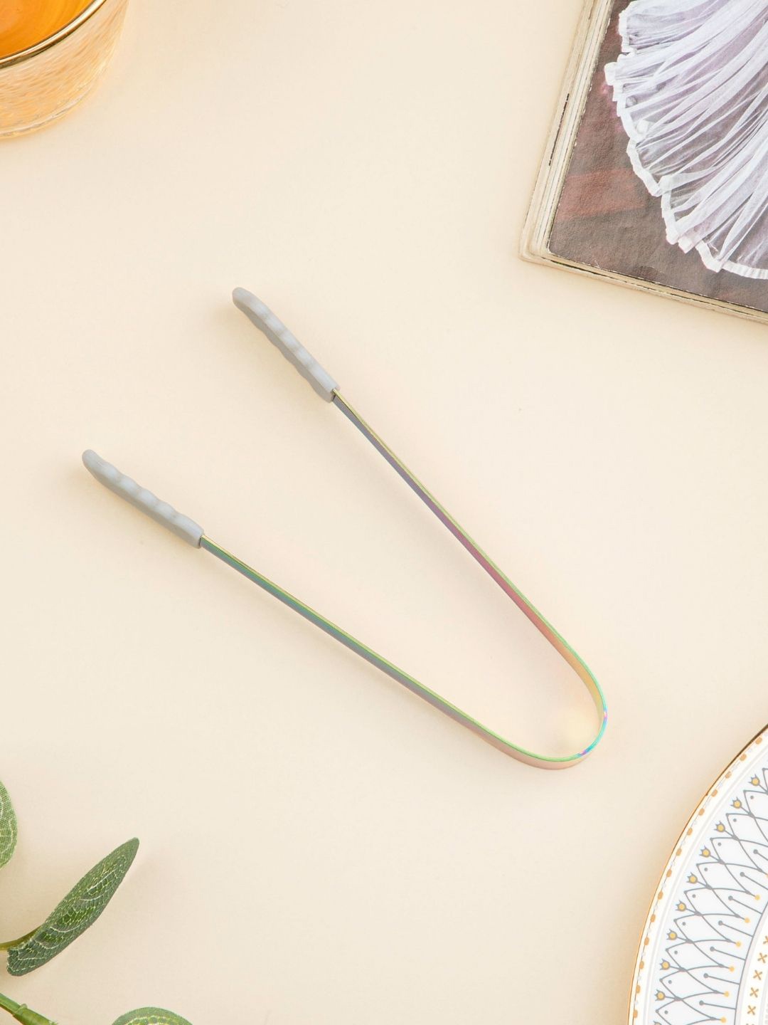 

Nestasia Blue Solid Ice Tongs