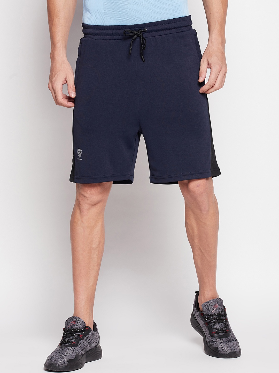 

UNPAR Men Navy Blue Outdoor Sports Shorts