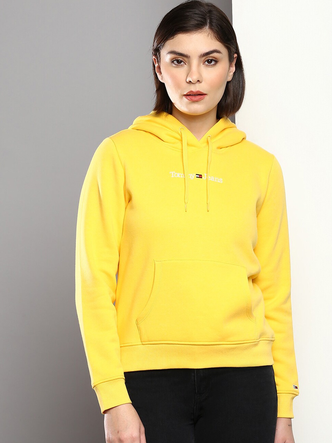 

Tommy Hilfiger Hooded Pullover Sweatshirt, Yellow