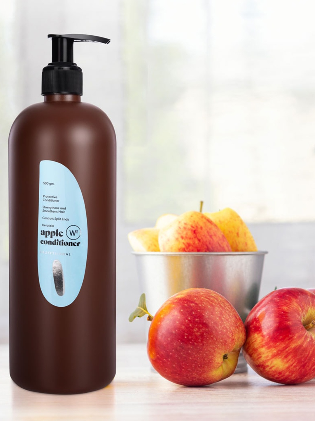 

W2 Kerotein Apple Conditioner for Split Ends 500gm, White