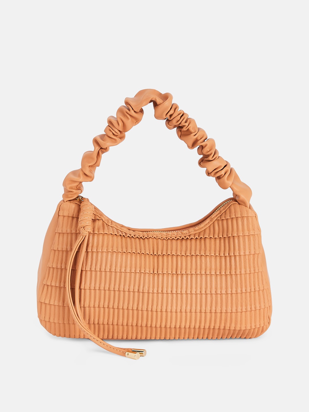 

Forever Glam by Pantaloons Coral Shopper Hobo Bag with Fringed