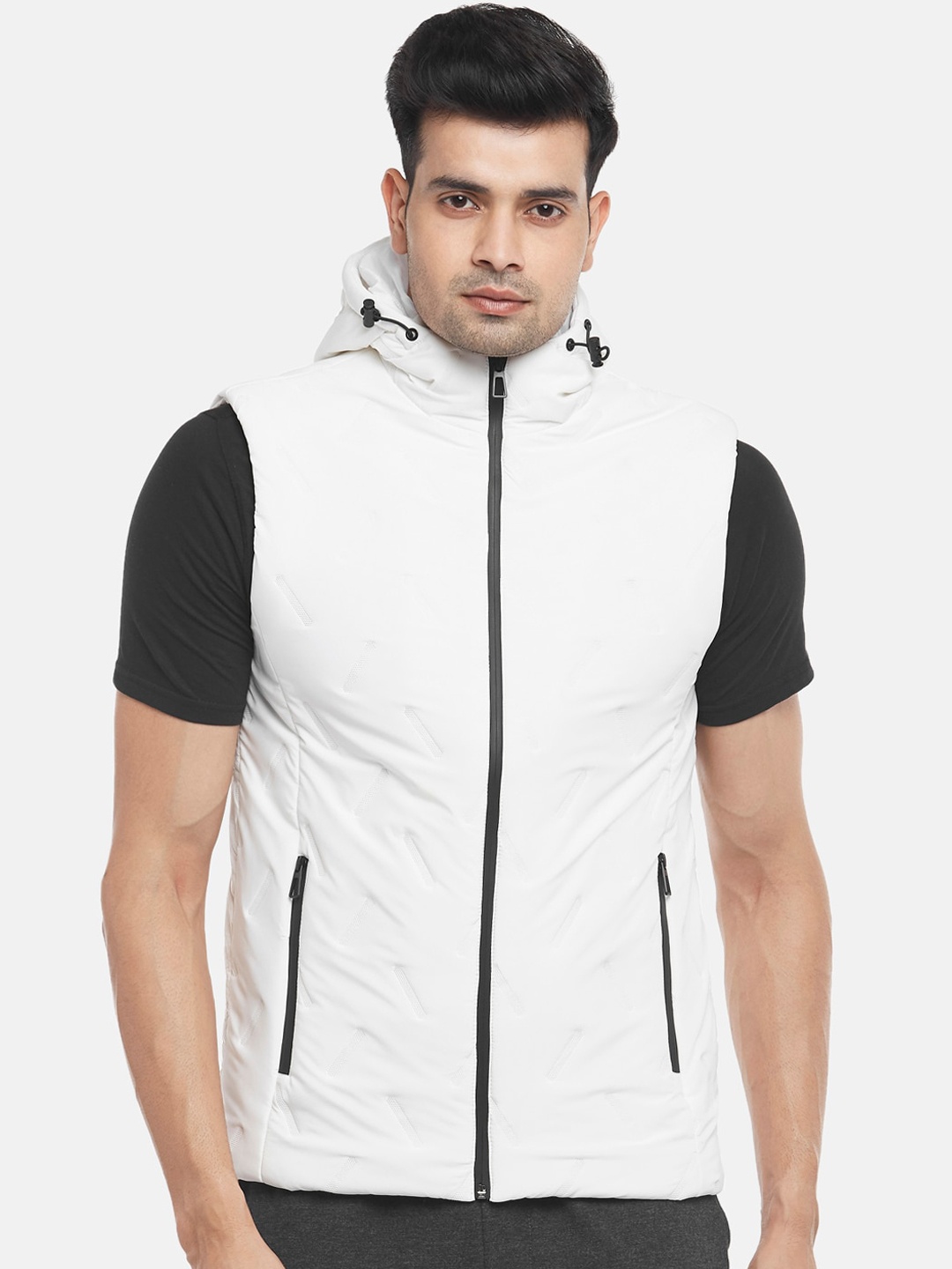 

Ajile by Pantaloons Men White Outdoor Sporty Jacket