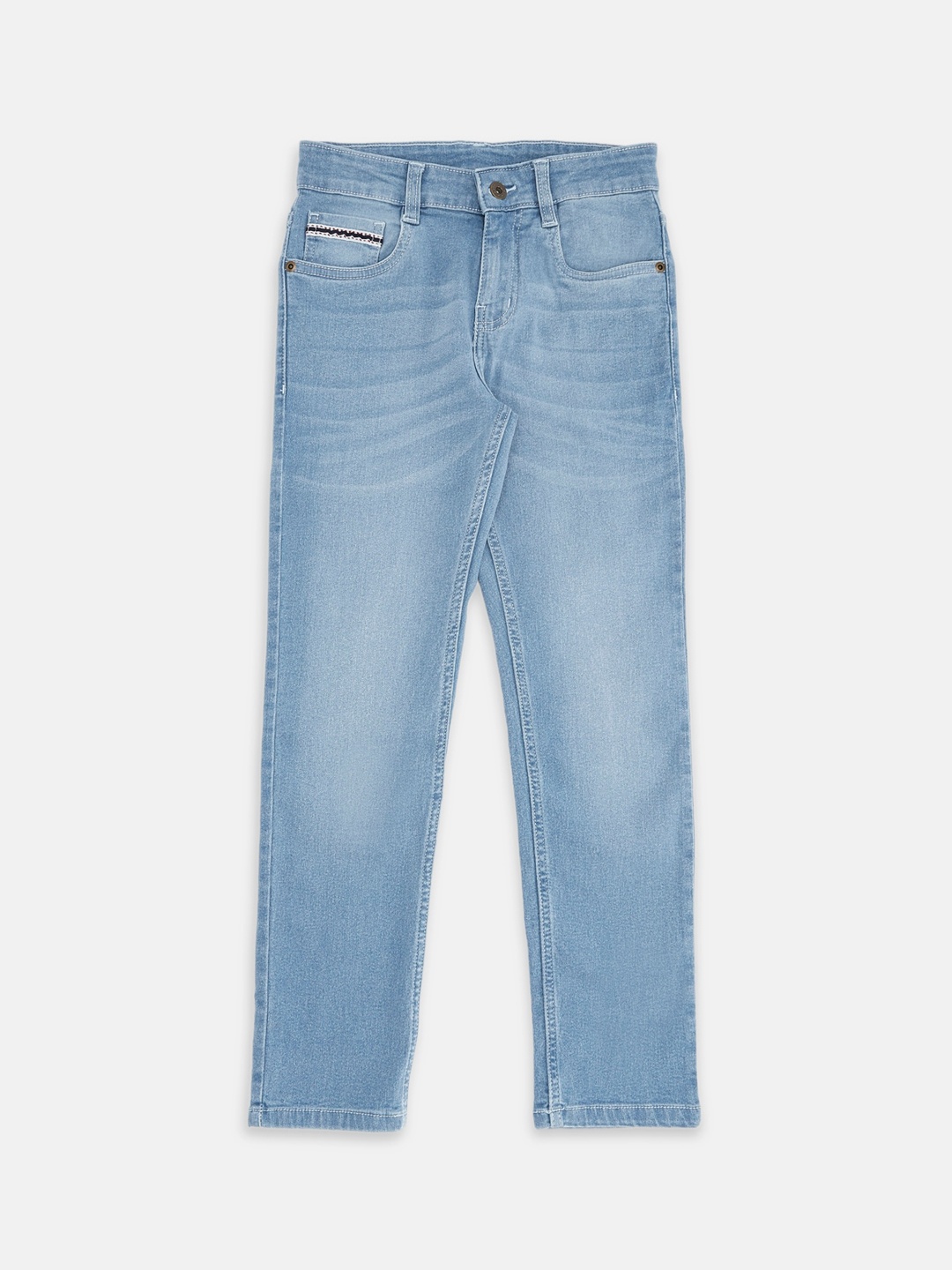 

Pantaloons Junior Boys Blue Light Fade Jeans