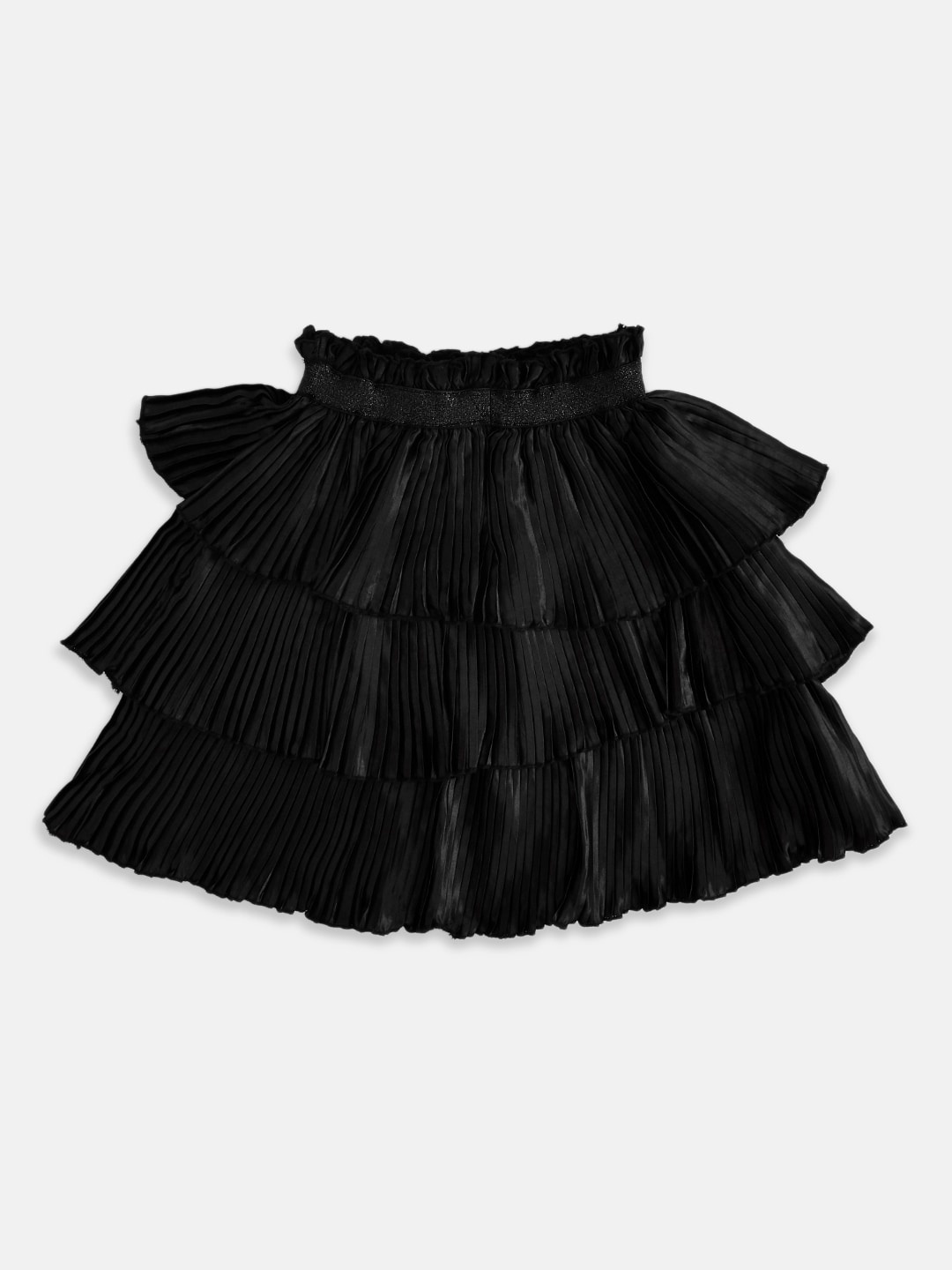 

Pantaloons Junior Girls Black Solid Skirts