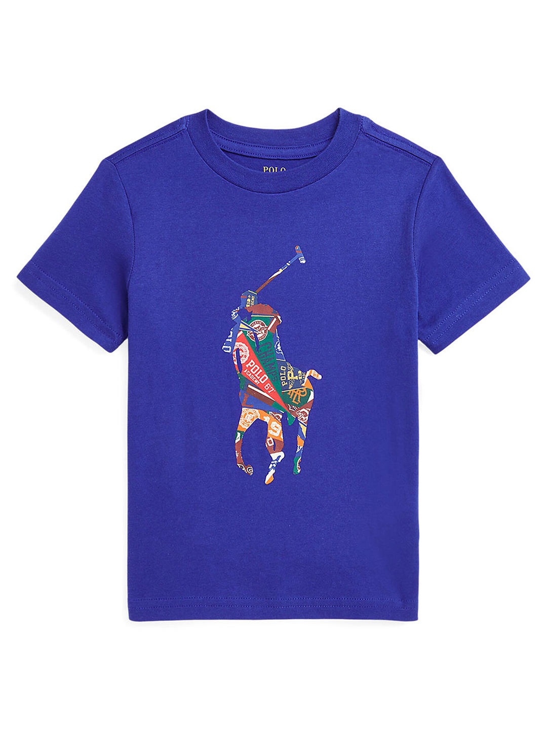 

Polo Ralph Lauren Boys Blue Printed T-shirt